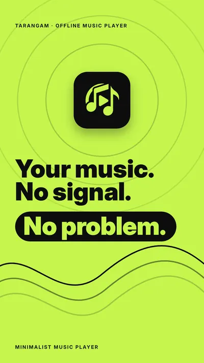Music app reel: your music, no signal, no problem